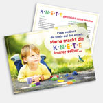 Postkarte: Knete